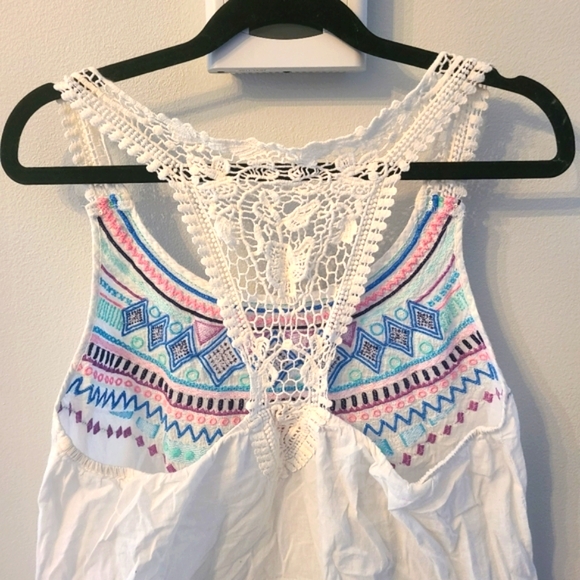 H & M summer tank with knit back - Picture 6 of 6